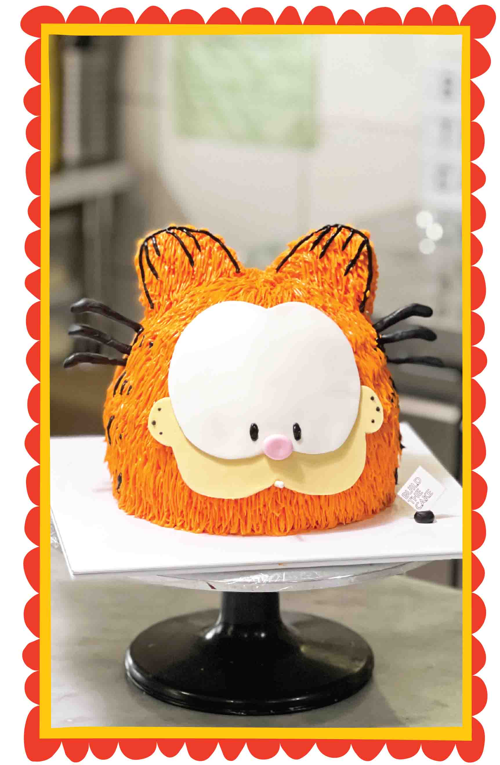 GARFIELD CUSTOM CAKE